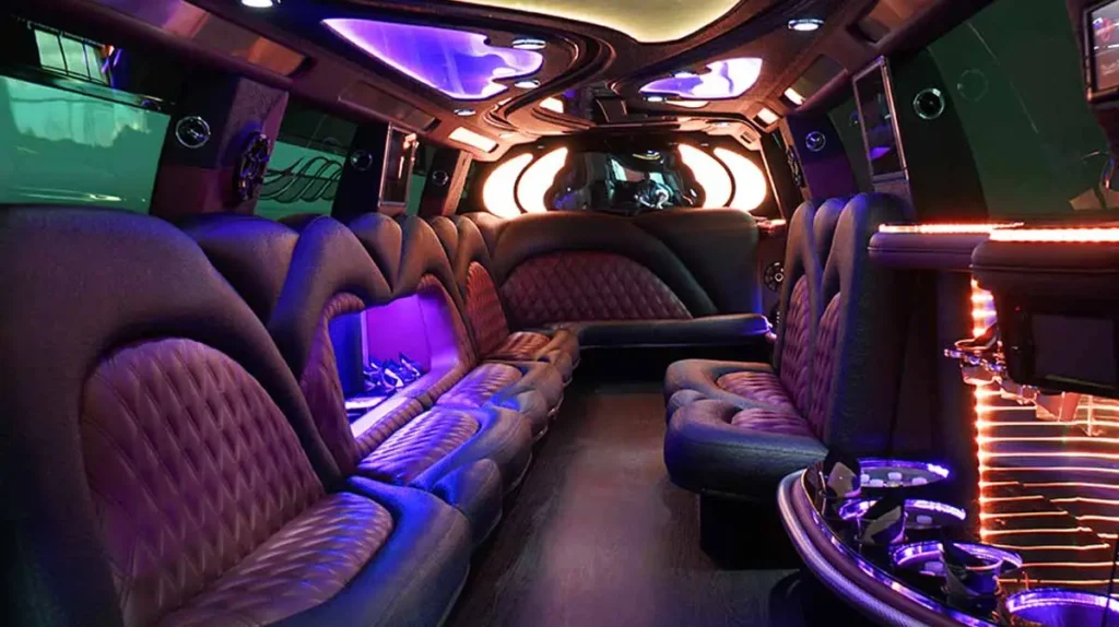 location limousine hummer interieur 12 places